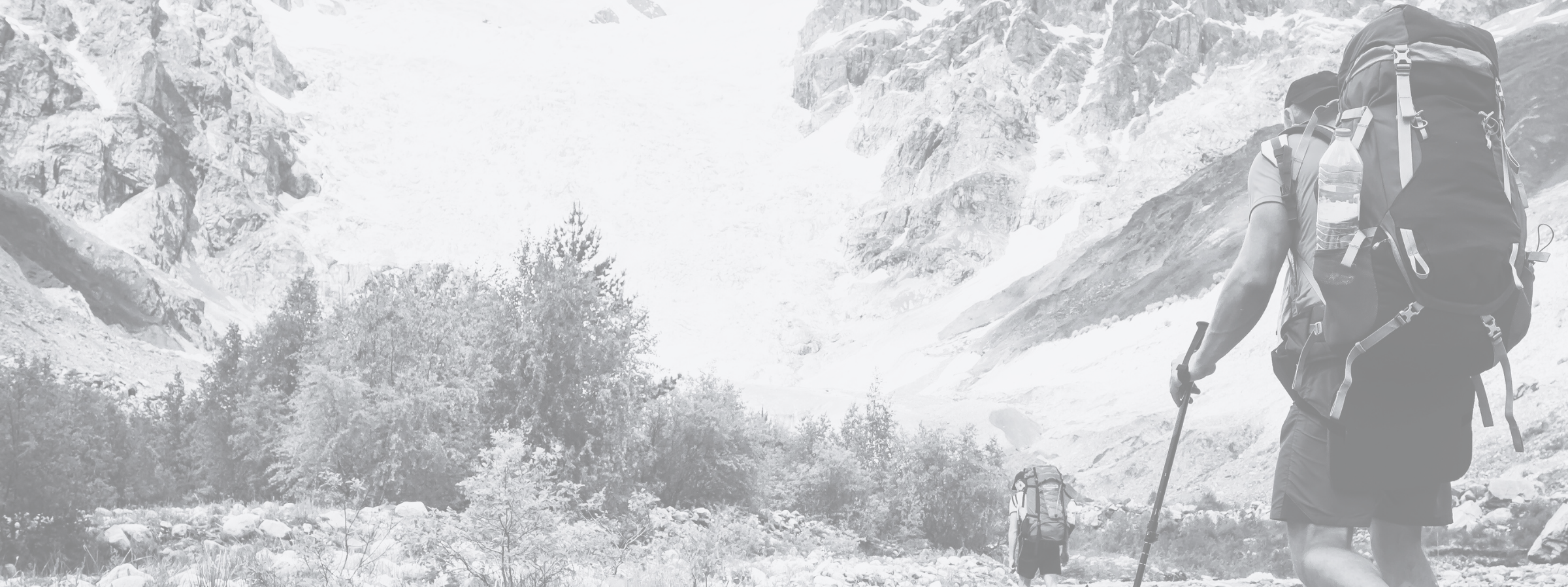 Mountain hiking trail — Our Process