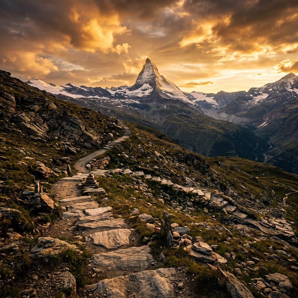 Mountain summit